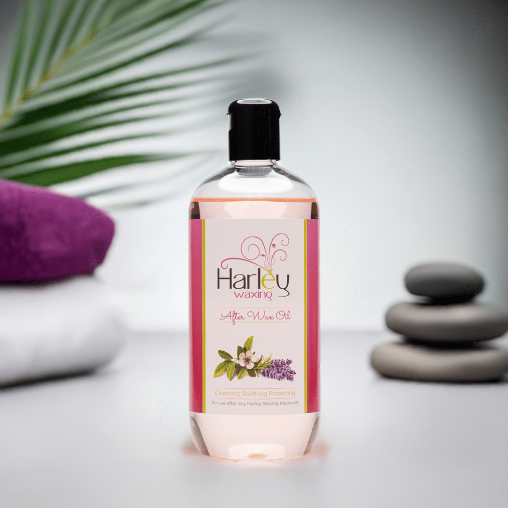 After Wax Oil - Harley Waxing