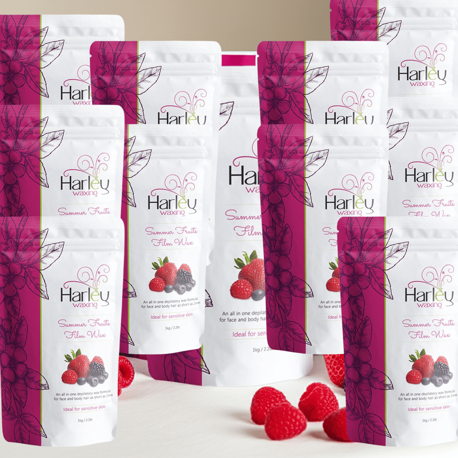 Summer Fruits Film Wax - Juicy, Bold, Bare It All - Harley Waxing