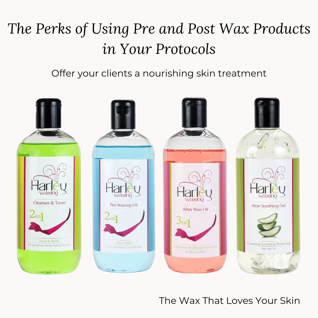 Before and After Care: The Perks of Using Pre and Post Wax Products in Your Protocols - Harley Waxing
