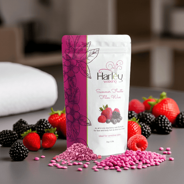Summer Fruits Film Wax Beaded Sweet on Skin Strong on Result