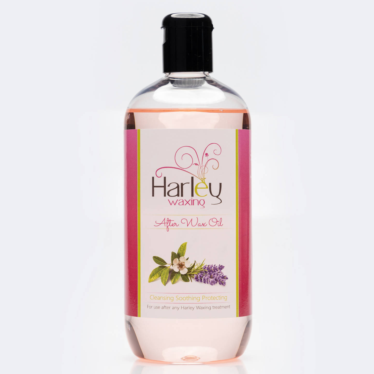 Harley Waxing After Wax Oil which is made with Lavender and Tea Tree to soothe the skin after the waxing treatment. 