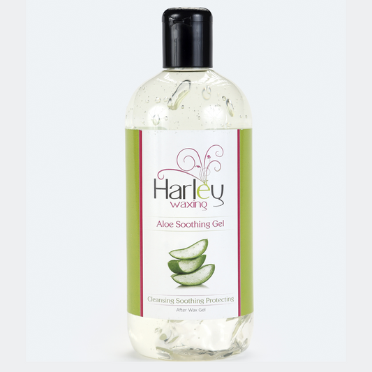 Harley Waxing Aloe Soothing Gel designed to soothe your clients skin after their waxing treatment.